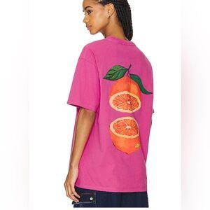 DAMSON MADDER - grapefruit tee - NEW WITH TAGS
